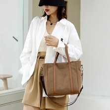İyi Çanta Kadın Moda Çanta Tuval Crossbody Çanta Retro Kadın Çanta Seyahat Omuz Messenger Çanta Eğlence Paketi (Yurt Dışından)
