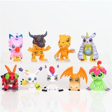 Sinley 9 Adet Digimon Aksiyon Figürleri - Çok Renkli (Yurt Dışından)