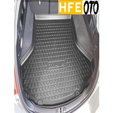 HFE Oto Aksesuar Focus 4 Sedan Kalın Stepneli 2019 Model 3D Bagaj Havuzu