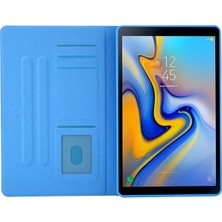 Hello-U Galaxy Tab A7 10.4 (2020) Için Desenli Kartlıklı Standlı Deri Tablet Kılıfı (Yurt Dışından)