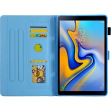 Hello-U Galaxy Tab A7 Lite 8.7 Inç Için Desenli Standlı Koruyucu Deri Tablet Kılıfı (Yurt Dışından)