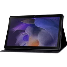 Hello-U Galaxy Tab A8 Için Desenli Baskılı Pu Deri Stand Kapaklı Kart Yuvalı Koruyucu Tablet Kılıfı (Yurt Dışından)