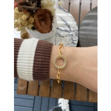 Jackferrero Kadın Altın Kaplama Bileklik