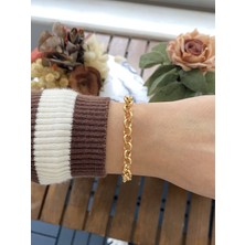 Jackferrero Kadın Altın Kaplama Bileklik