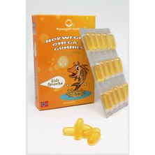 Norwegian Health Omega 3 Gummies 30 Kapsül Çiğnenebilir Norveç Balık Yağı