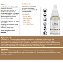 Rimu Health Products Tüm Cilt Tipleri Için Yoğun Nemlendirici Serum (Hyaluronic Acid 2% B5