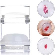 Aba Nails Çift Silikonlu Stamping Baskı ve French Uygulama Mühürü 009
