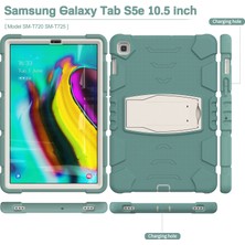 Zszh Samsung Galaxy Tab Için 3 Katlı Silikon Kılıf S5E T720 (Yurt Dışından)