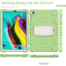 Zszh Samsung Galaxy Tab Için 3 Katlı Silikon Kılıf S5E T720 (Yurt Dışından)