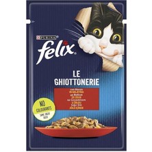 Felix Sığır Etli Kedi Maması 85 gr