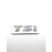 Behin Dizayn VOLKSWAGEN UYUMLU TSI Bagaj Yazısı 52mm-16mm