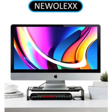 Newolexx Monitör Standı Notebook Ekran Tv Yükseltici -Metal