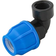 Berke 63 mm Dişi Dirsek Puşvit