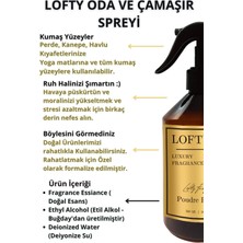 Lofty Pudra Oda ve Çamaşır Spreyi Oda Parfümü, Oda Kokusu, Koku Giderici Poudre Perfume 500ML