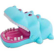 Sanlindou El-Bite Hippo Ebeveyn-Çocuk Etkileşimi Elektrikli Bite Hippo Diş Ekstraksiyonu Çocuk Zor Oyuncak (Pembe) (Yurt Dışından)