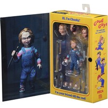 Sanlindou Neca Childs Oyna Iyi Guys Nihai Chucky Pvc Action Figure Koleksiyon Model Oyuncak 4 (Yurt Dışından)