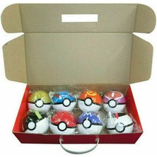 Sanlindou 8 Adet Pokeball Karakter Oyuncaklar Bebek Çocuk Oyuncak Hediye (Yurt Dışından)