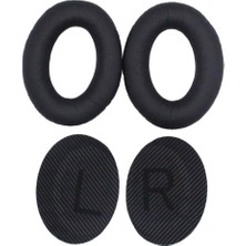 Earpads Kulak Minderleri Sessiz Konfor 35 (QC35) Kulaklık Kulaklık Siyah