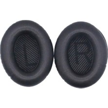 Earpads Kulak Minderleri Sessiz Konfor 35 (QC35) Kulaklık Kulaklık Siyah