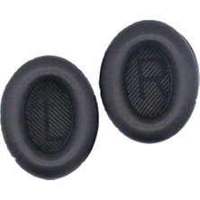 Earpads Kulak Minderleri Sessiz Konfor 35 (QC35) Kulaklık Kulaklık Siyah