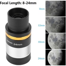 8-24MM Zoom Mercek 1.25 "teleskop Skywatcher Için Çok Kaplamalı Optik Lens