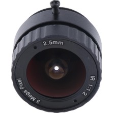 2.5mm Cs Montaj Sabit Iris Focus 1 / 2.5 "güvenlik Ccd Kamera Için 3mp Cctv Lens(Yurt Dışından)