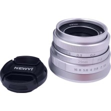 Mikro Kameralar Için Ön Lens Kapağı ile Ana Sabit Lens F / 1.8