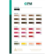 Opm 233 Kaş Boyası Kalıcı Makyaj Pigmenti (Boyası) 15 ml