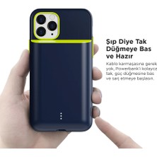 MAGPLUS Iphone 11 Pro Kablosuz Taşınabilir Manyetik Powerbank Ve Magsafe Uyumlu Kılıf, 5000mah