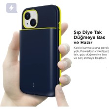 MAGPLUS Iphone 13 Kablosuz Taşınabilir Manyetik Powerbank Ve Magsafe Uyumlu Kılıf, 5000mah