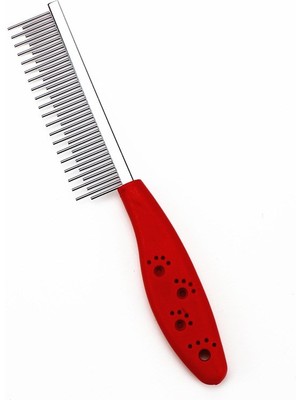 Epazzar Metal 2li Köpek Tarağı Pet  Kıtık Keçe Açıcı Pire Tımar Tarağı 2li Kuaför Tarak Seti