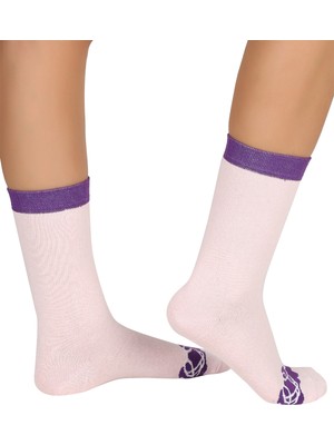 Mono Socks Nuty Purple Chocolate Donut Çorap