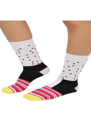 Mono Socks Unisex Renkli Roll Maki Set C 3'lü Sushi Çorap