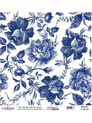 Cadence Şakayık Desen Cadence Pirinç Dekopaj  - K012