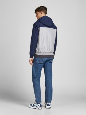 Jack & Jones Jjerush Blockıng Hood Bomber Noos Erkek Mont - 12200208