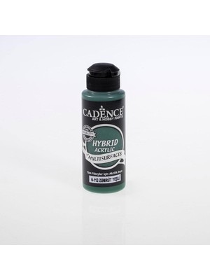 Cadence Hybrid Multisurface Akrilik Boya 120 Ml. H-113 Zümrüt Yeşil