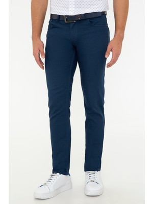 U.S. Polo Assn. Koyu İndigo  Chinos 50206401-VR164 Pantolon