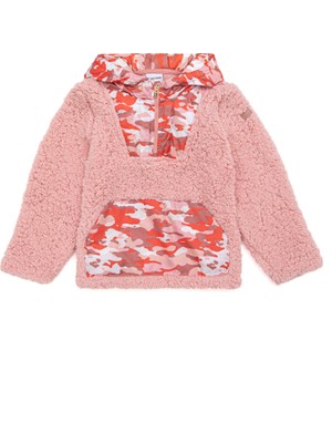 U.S. Polo Assn. Kız Çocuk Coral Sweatshirt 50240626-VR204