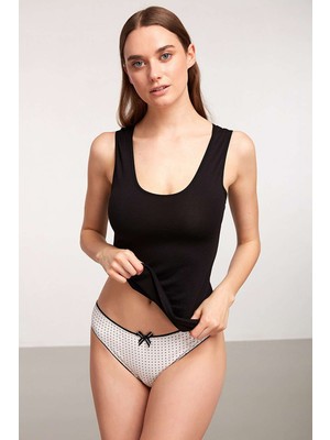Kom Basic Singlet Pamuklu Kalın Askılı Atlet Siyah (2 Paket)