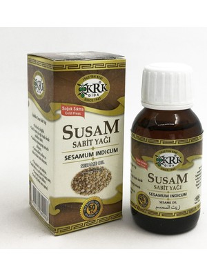 KRK Susam Yağı 50 ml Soğuk Sıkım
