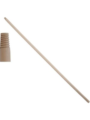 Yamanlar Ahşap Gürgen Fırça Sapı Vidalı 120 cm