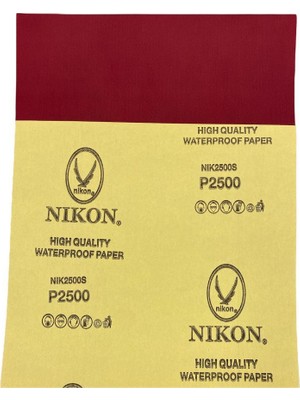 Nikon 2500S Otomotiv Su Zımparası 2500 Kum