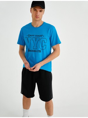 Koton Brooklyn Baskılı Standart Fit Tişört
