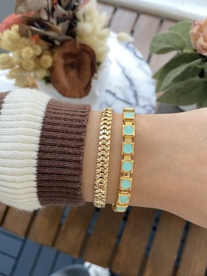 Jackferrero Kadın Altın Kaplama Bileklik 2 Li Set