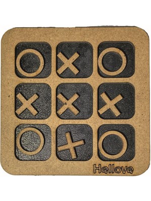 Hellove Çocuklar Için Eğitici Oyuncak Mini Xox Oyunu Tic Tac Toe Oyunu