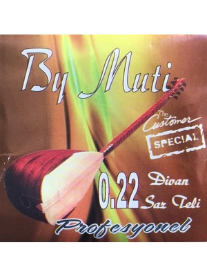 By Muti Mt-22 Divan Teli 0.22 Beyaz Bam Bamlı