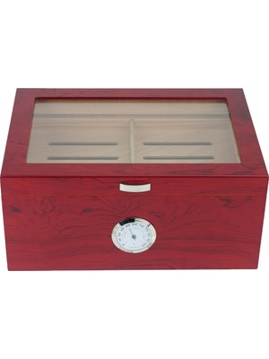 Falconetti 2 Katlı Camlı Humidor Puro Kutusu RC19