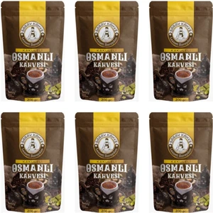 Saray Kahve Osmanlı Dibek Kahvesi 200 gr 6 Adet Avantalı Paket