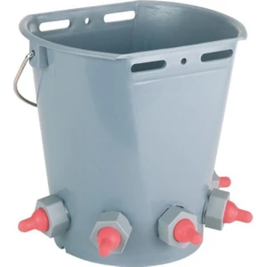 Kuzu ve Oğlak Süt Içirme Emzirme Kovası 5 Emzikli