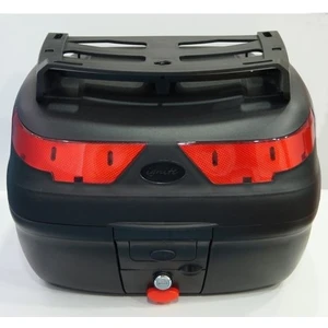 Sl-40 Motosiklet Arka Çanta Topcase Siyah+Full
